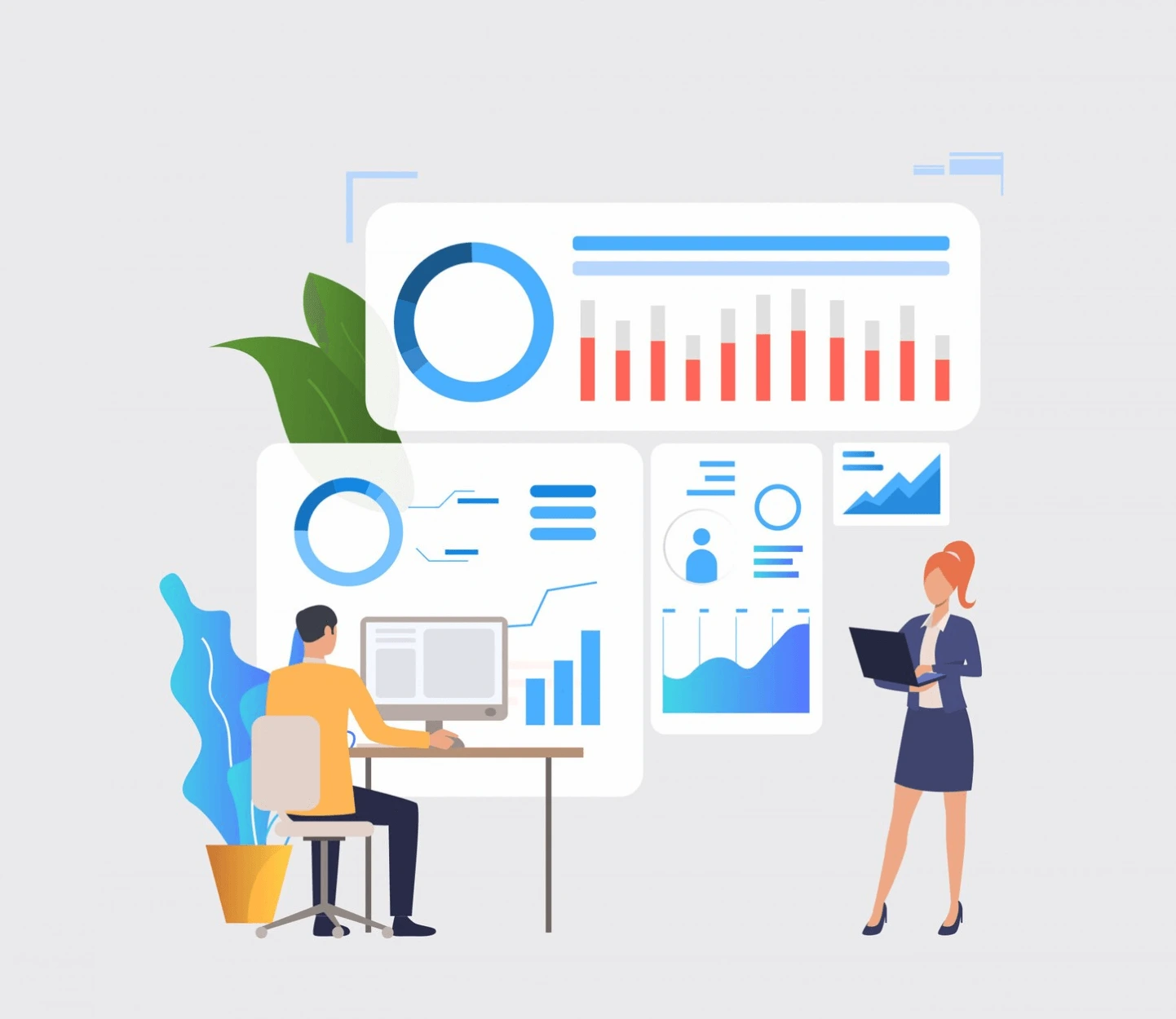 Monitoring, Evaluation and Learning Systems Development header image
